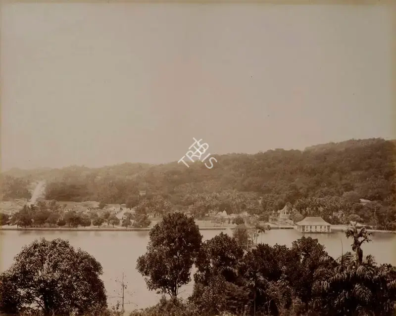 Unknown (Photographer), Kandy Lake View, 1901, Antiquarian Photograph