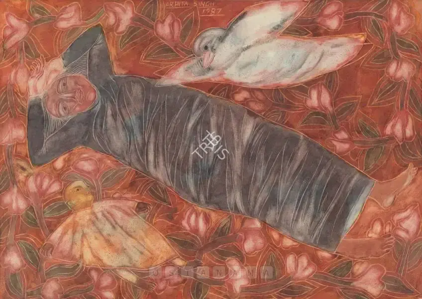 Arpita Singh (Artist), Untitled, 1987, Painting