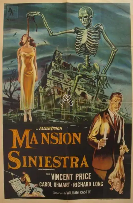 Robb White (Producer), House on Haunted Hill, 1959, Poster