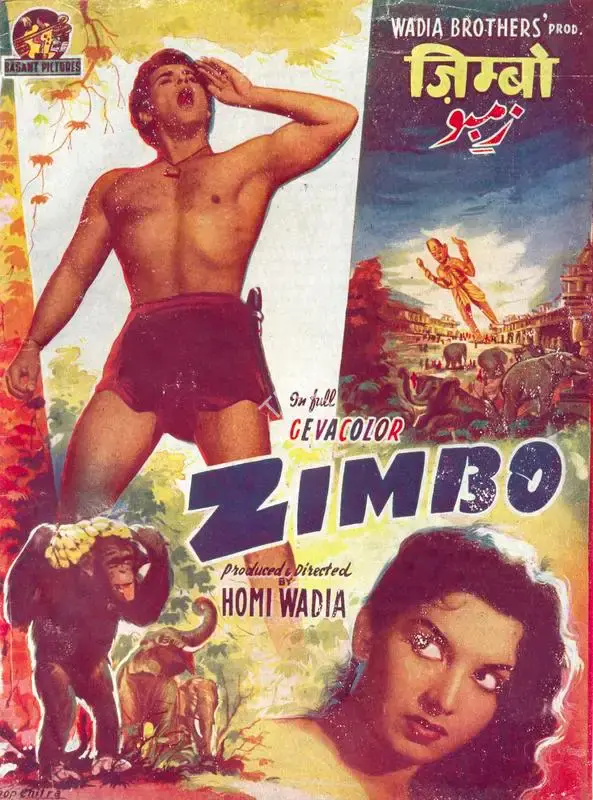 Homi Wadia (Producer), Zimbo, 1958, Song-Synopsis Booklet