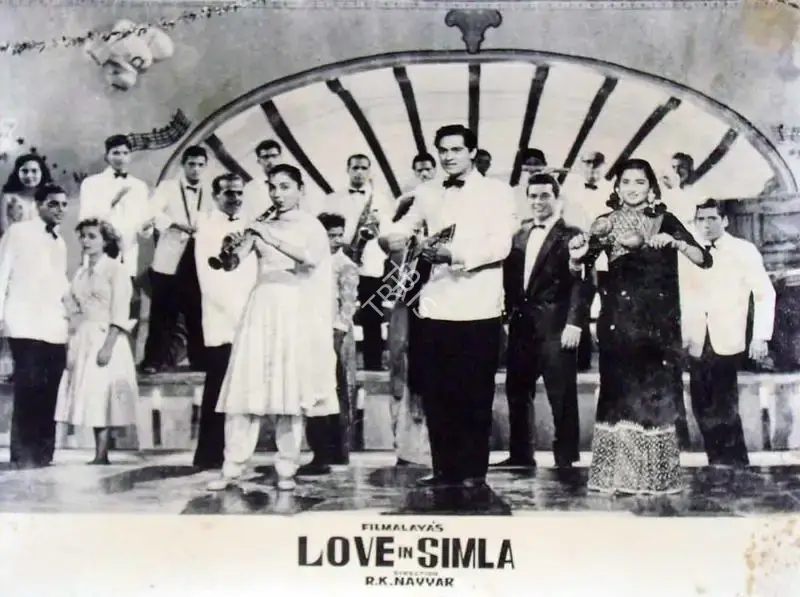 D.K. Dhuri (Cinematographer), Love In Simla, 1960, Lobby Card