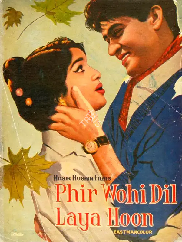 Nasir Husain (Producer), Phir Wohi Dil Laya Hoon, 1963, Song-Synopsis Booklet