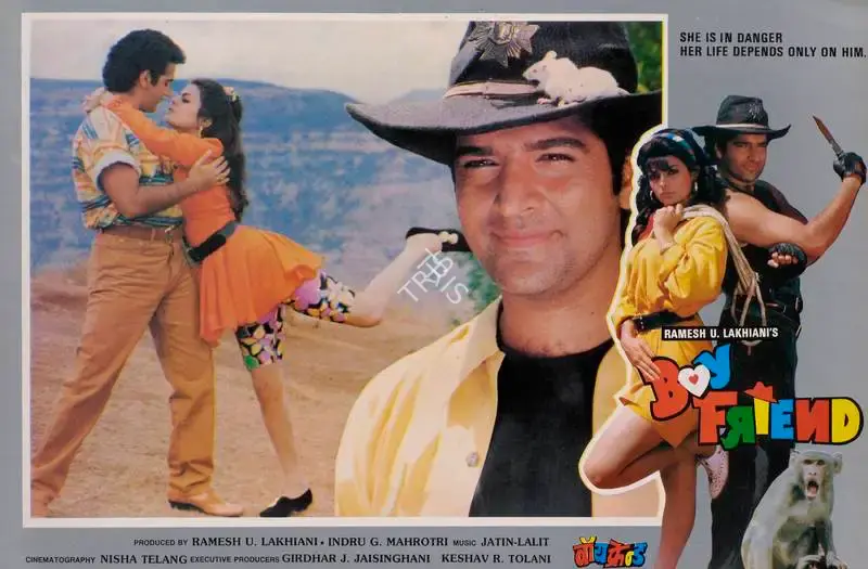 Ramesh Lakhiani (Producer), Boy Friend, 1993, Lobby Card