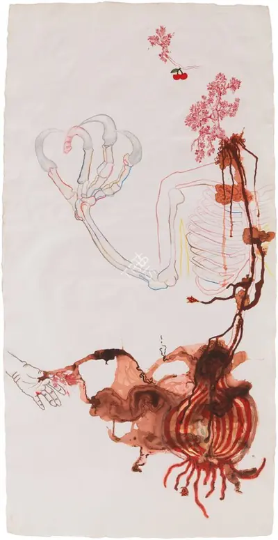 Mithu Sen (Artist), Untitled, 2006, Painting