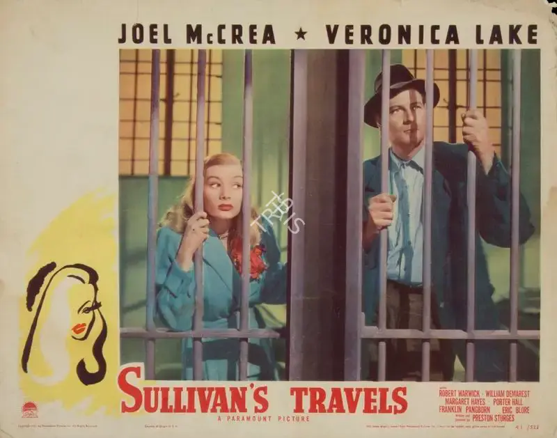 Preston Sturges (Director), Sullivan's Travels, 1941, Lobby Card