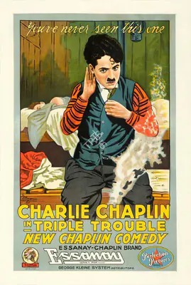 Jess Robbins (Producer), Triple Trouble, 1918, Poster