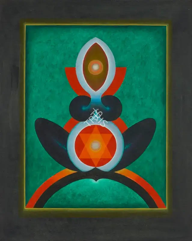 Santosh, G.R. (Artist). Untitled, 1978 | Painting, Ch.NeY/18.09.24, 2024 · Christie's