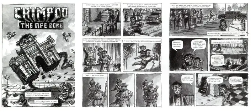 Rajesh Devraj (Artist), Pages from Sudershan, Graphic Art