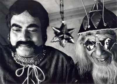 Soumendu Roy (Cinematographer), Goopy Gyne Bagha Byne, 1969, Photographic Still