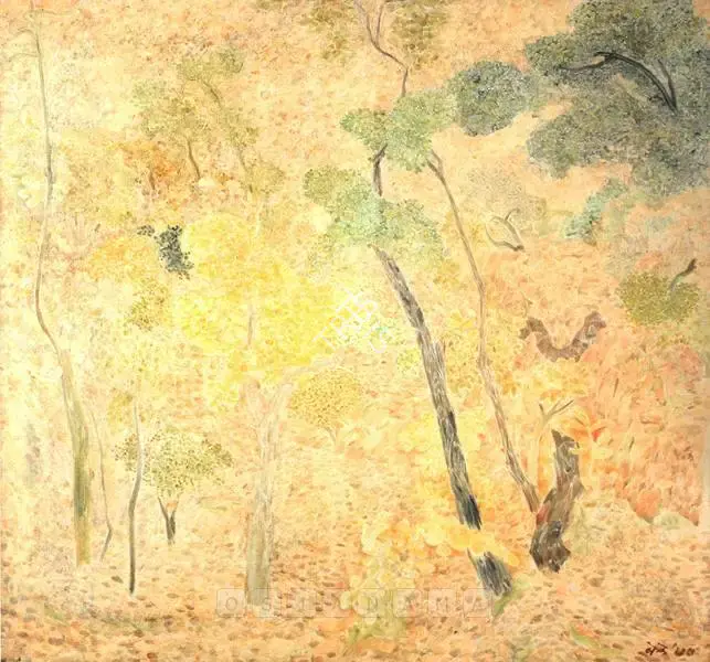 N.S. Bendre (Artist), Untitled, 1970, Painting
