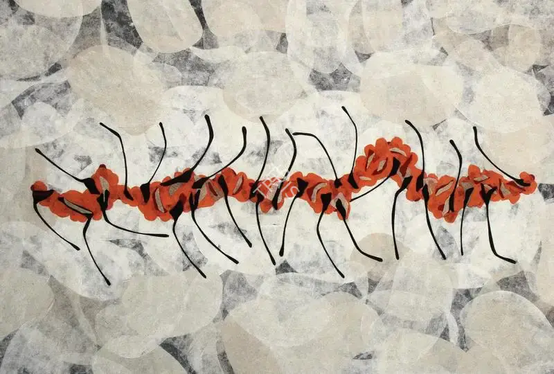 Manisha Parekh (Artist), Wobble, 2005, Drawing