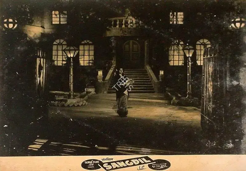 R.C. Talwar (Producer), Sangdil, 1952, Lobby Card