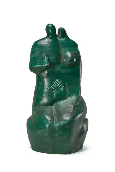 B. Vithal (Artist), Couple, Sculpture