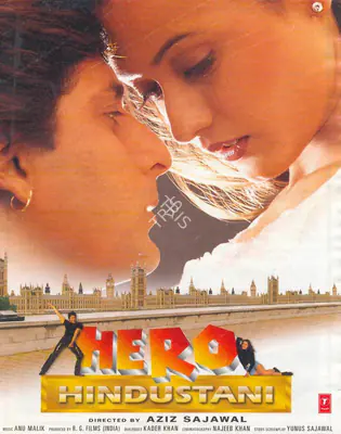 Aziz Sajaawal (Director), Hero Hindustani, 1998, Song-Synopsis Booklet