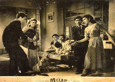 V.K. Murthy (Cinematographer), Milap, 1955, Lobby Card
