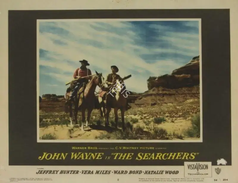 John Ford (Director), The Searchers, 1956, Lobby Card
