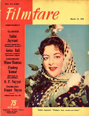 C.R. Mandy (Editor), Filmfare, 1959, Magazine