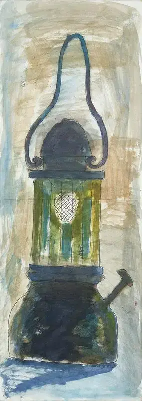 Prabhakar Barwe (Artist), Untitled, 1984, Painting