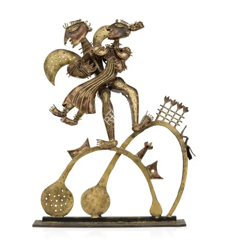 Nandagopal, S. (Artist). Flight, 2007 | Sculpture, Sa.Onl/18.12.24, 2024 · Saffronart