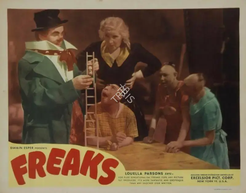 Merritt B. Gerstad (Cinematographer), Freaks, 1932, Lobby Card