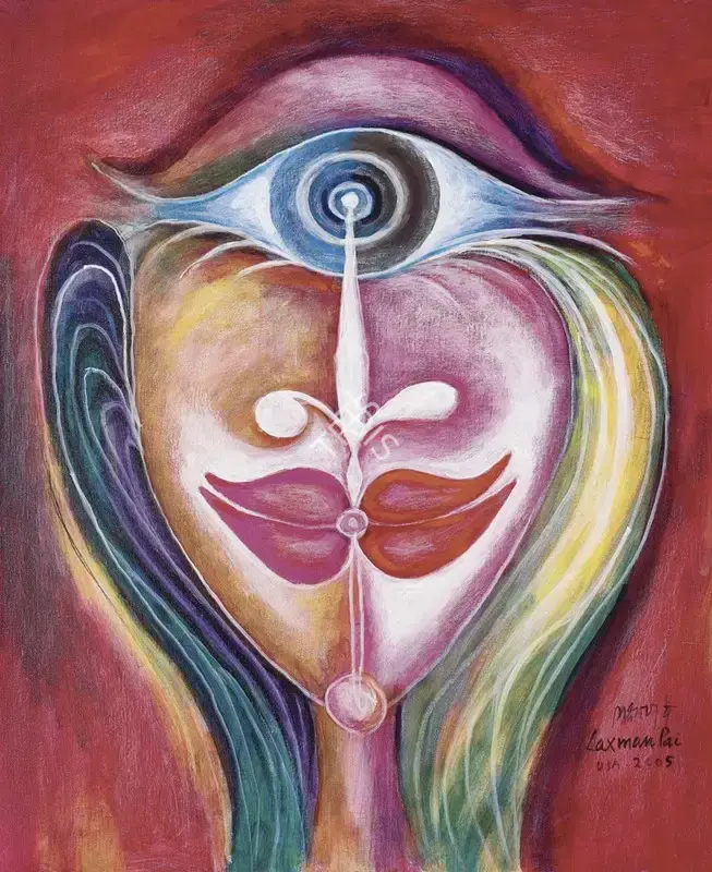 Laxman Pai (Artist), Forms No. 11, 2005, Painting