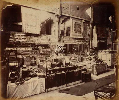 Shew Shankar Narayan (Photographer), The Madras Court, 1883, Antiquarian Photograph