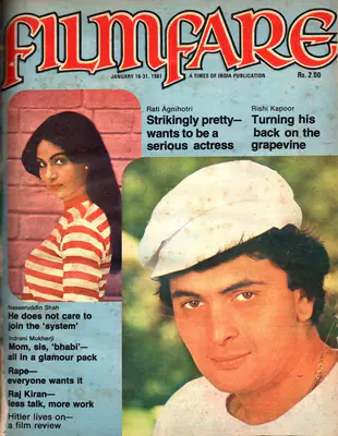 Bikram Singh (Editor), Filmfare, 1981, Magazine