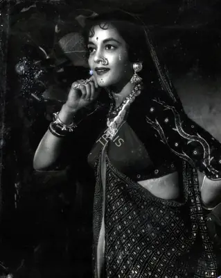 Dronacharya (Cinematographer), Railway Platform, 1955, Photographic Still