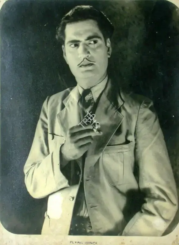 P.R. Rama Rao (Cinematographer), Flying Prince, 1946, Lobby Card