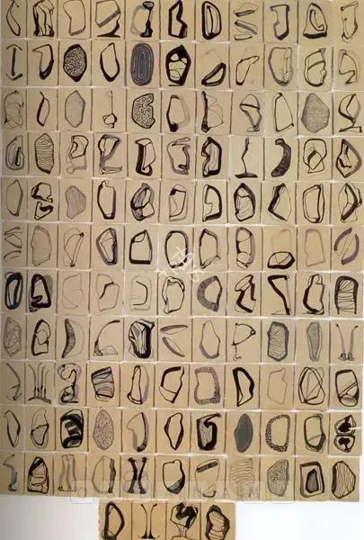 Manisha Parekh (Artist), 125 Drawings, 2006, Drawing