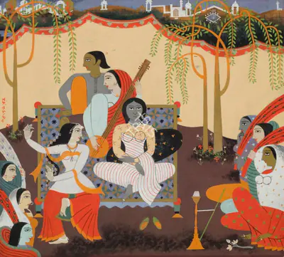 A.A. Raiba (Artist), Music and Dance, Painting