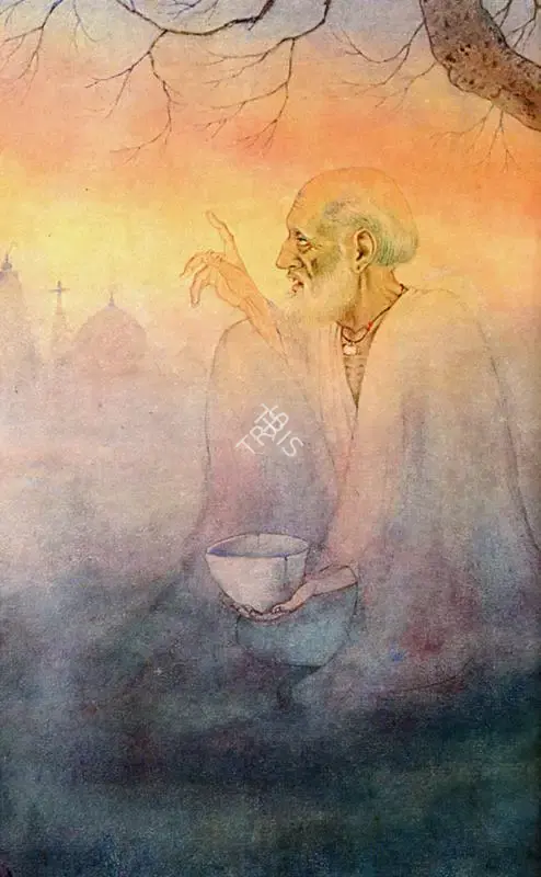 Badri Nath Arya (Artist), In the name of the Gods, Painting