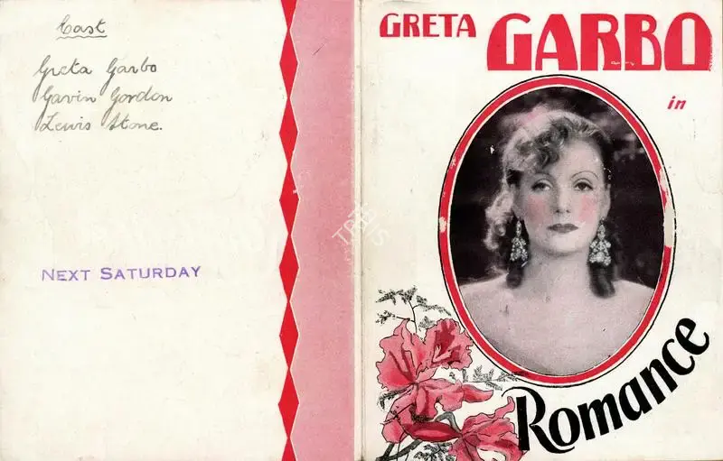 Clarence Brown (Director), Romance, 1930, Handbill