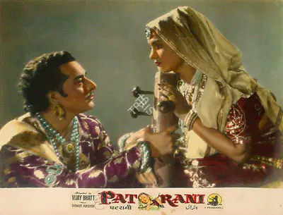 Bipin Gajjar (Cinematographer), Patrani, 1956, Lobby Card