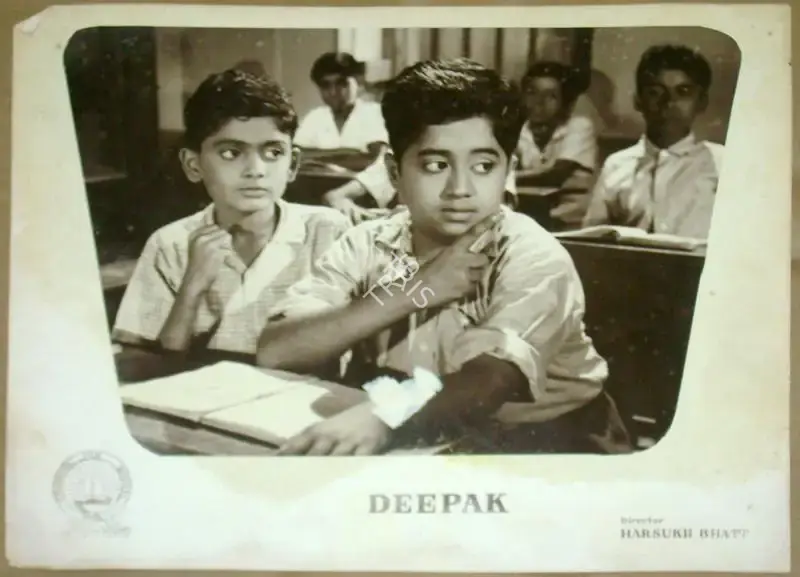 Harsukh Bhatt (Director), Deepak, 1963, Lobby Card