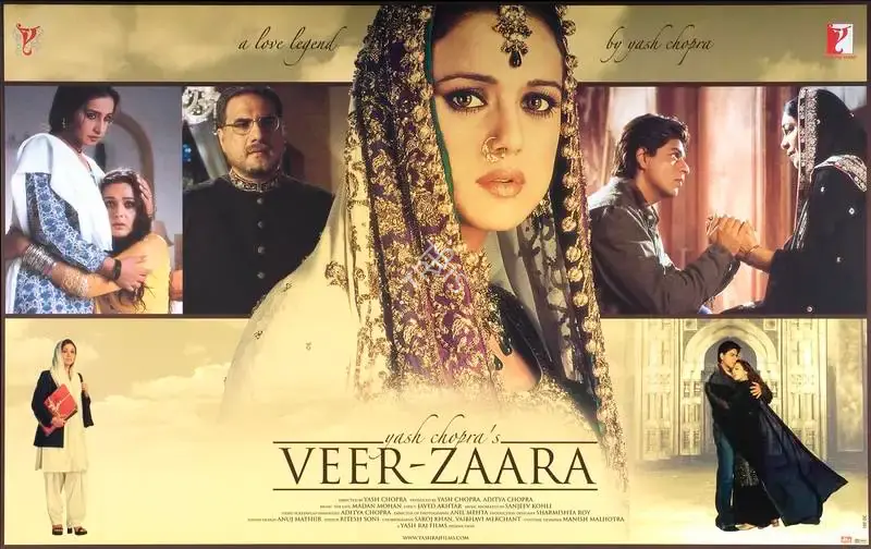 Aditya Chopra (Producer), Veer Zaara, 2004, Lobby Card