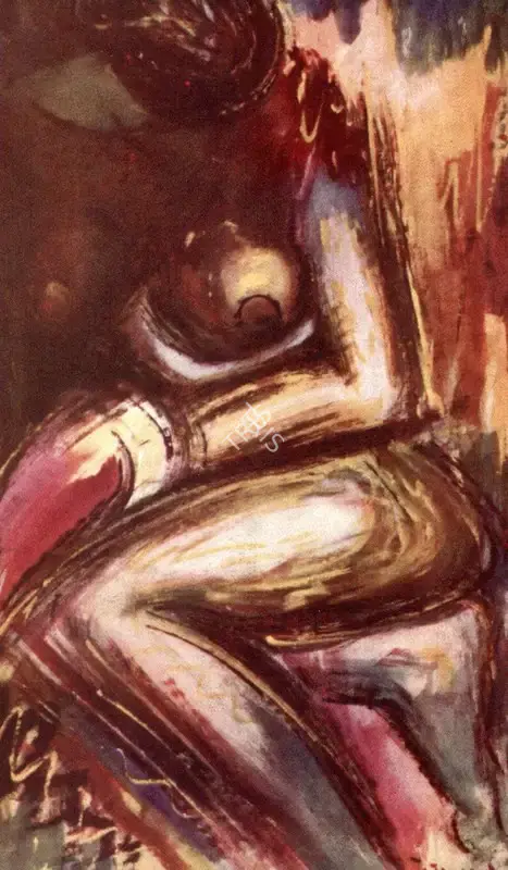 Sunil Madhav Sen (Artist), Nude, Painting