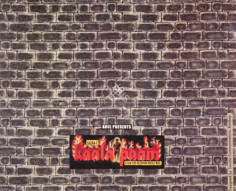 R. Mohan (Producer), Sazaa E Kaala Paani, 1996, Song-Synopsis Booklet