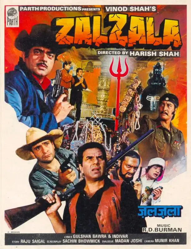 Vinod Shah (Producer), Zalzala, 1988, Song-Synopsis Booklet