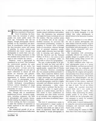 Jyoti Bhatt (Essayist), Jyoti Bhatt, 1986, Essay