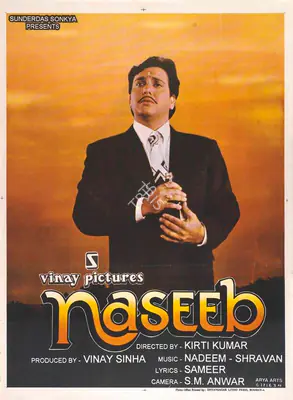 Vinay Kumar Sinha (Producer), Naseeb, 1998, Full Sheet Poster