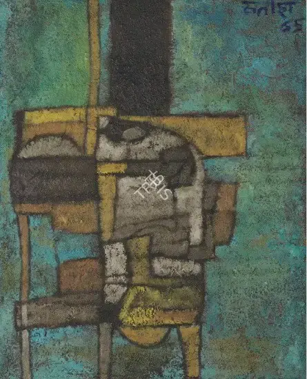 Satish Gujral (Artist), Composition, 1965, Painting