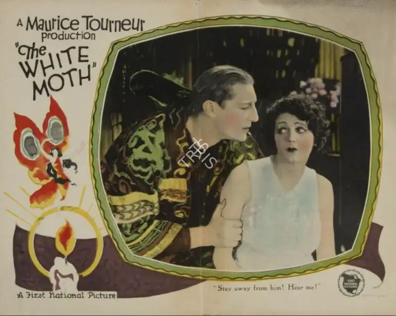 Maurice Tourneur (Director), The White Moth, 1924, Lobby card