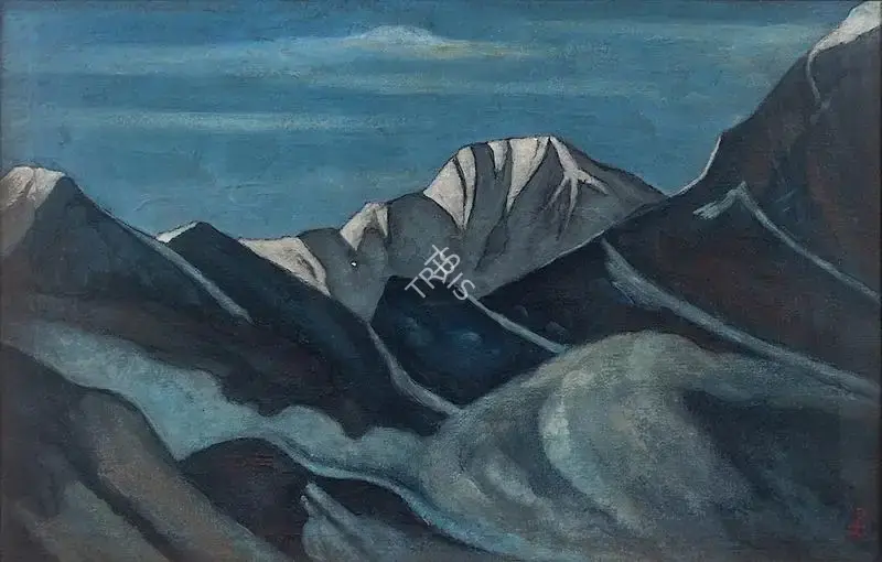 Nicholas Roerich (Artist), Sacred Place of the Himalayas, 1935, Painting