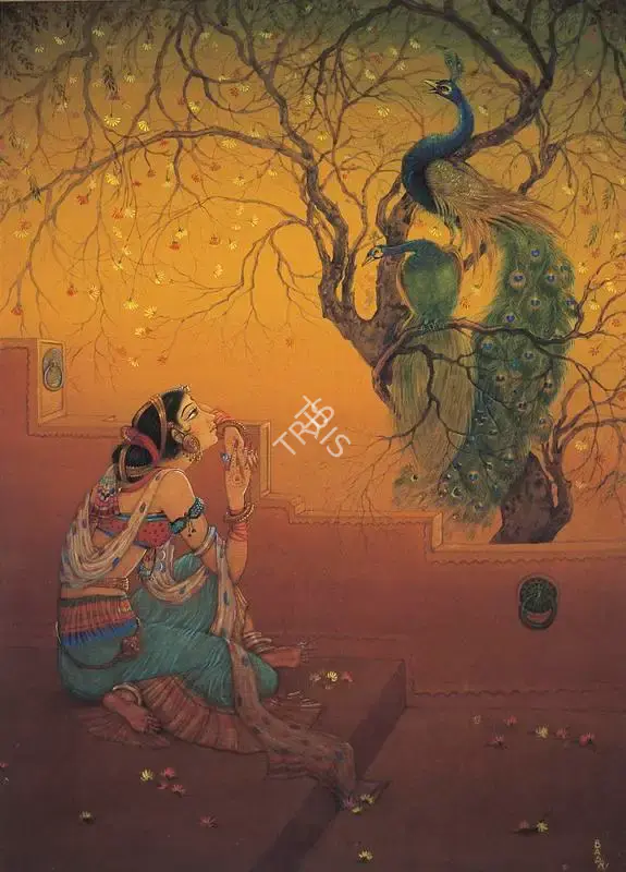 Badri Nath Arya (Artist), Pee Kahan, 1966, Painting