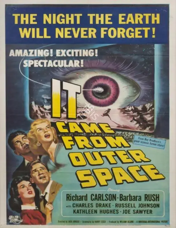 William Alland (Producer), It Came from Outer Space, 1953, Poster