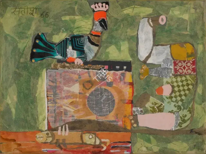 Satish Gujral (Artist), Untitled, 1966, Painting