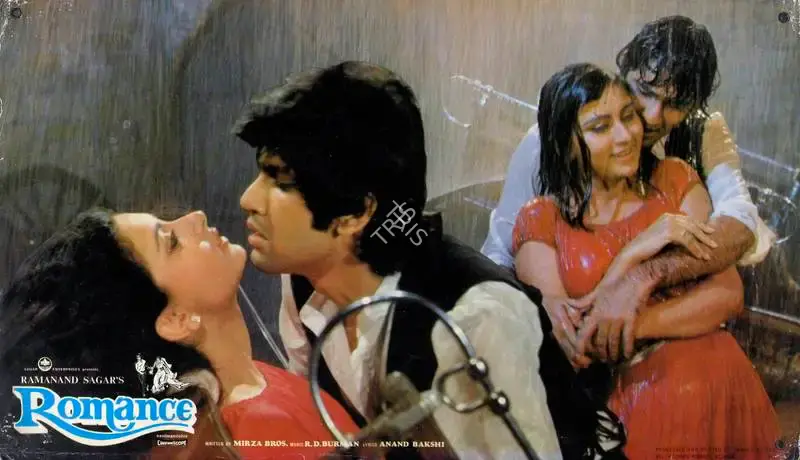 Ramanand Sagar (Producer), Romance, 1983, Lobby Card