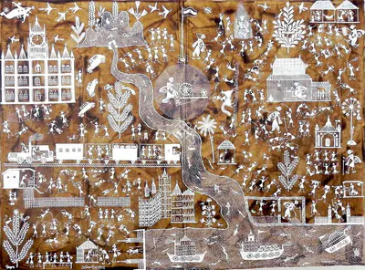 Anil Chaitya Vangad (Artist), Untitled, Painting