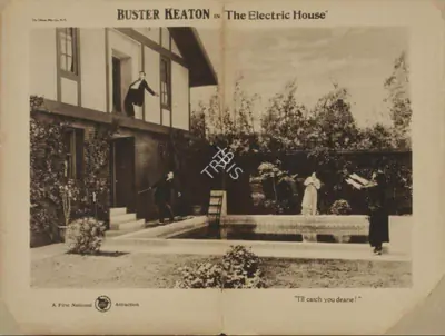 Edward F. Cline (Director), The Electric House, 1922, Lobby card